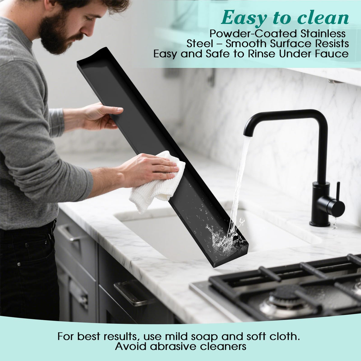 Foeacry universal 30-inch fit for flat stove tops