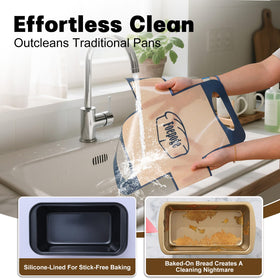Foepoge eco-friendly set uses reusable liners to reduce waste.