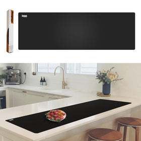 Foepoge large silicone mat on a roll for counter protection and easy storage.