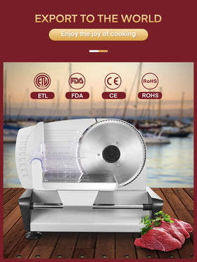 FOHERE durable die-cast aluminum body resists rust and cleans easily.