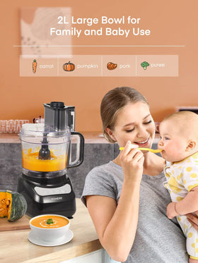 FOHERE plastic S-blade for dough and light prep tasks