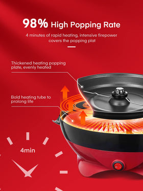 FOHERE removable nonstick plate makes cleanup fast after snack time