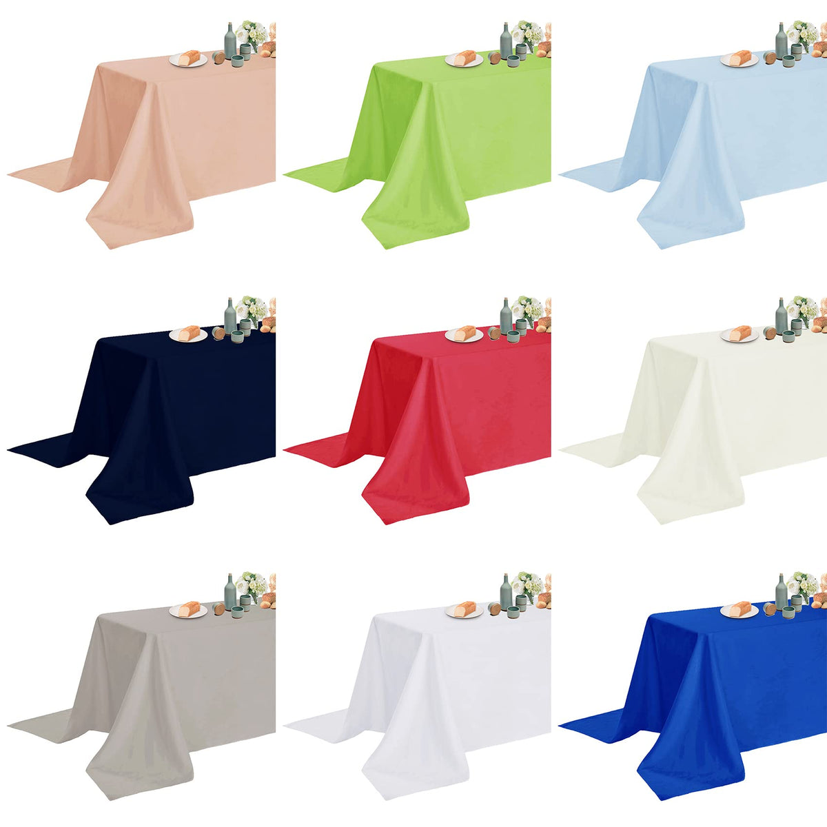 Outdoor picnic scene with Fokitut tablecloth providing practical surface protection.