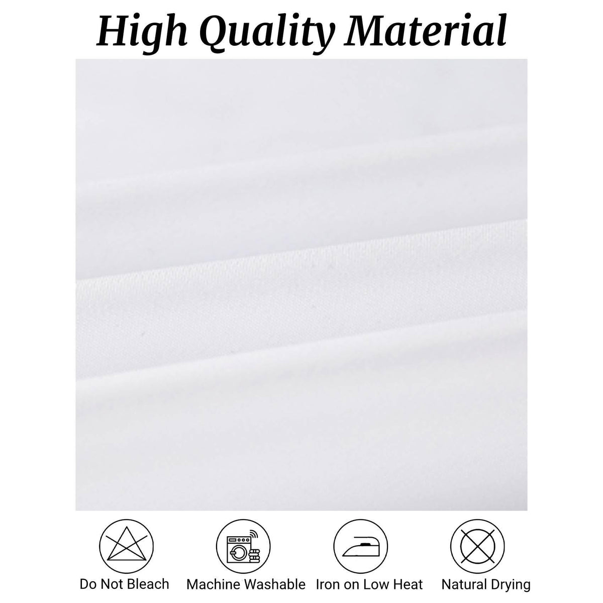 Close-up of Fokitut polyester texture showing wrinkle-free durability