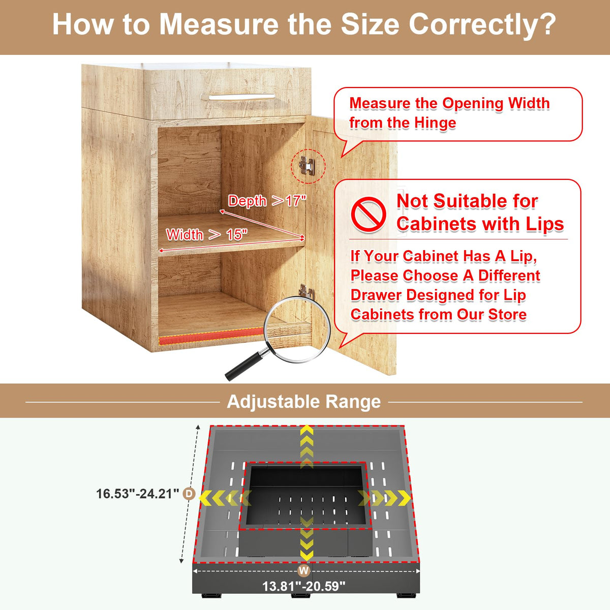 Fokyfok expandable drawer system installs with adhesive for tool-free setup.