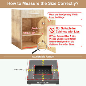 Fokyfok expandable drawer system installs with adhesive for tool-free setup.