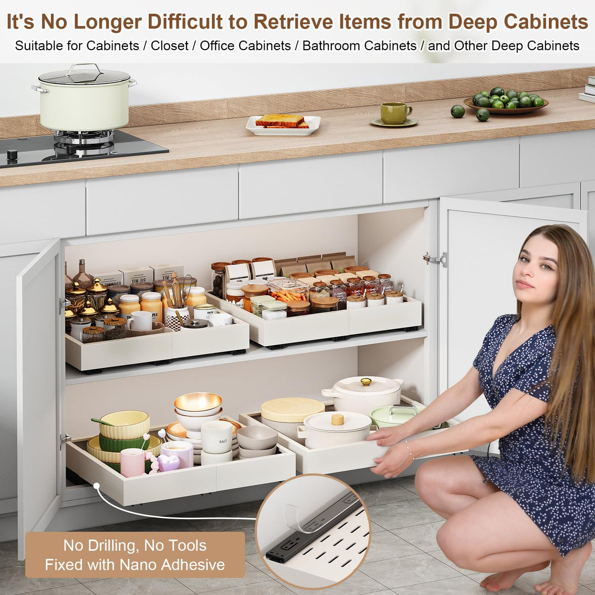 Fokyfok compatible with both lip and lip-free cabinets for versatile use.