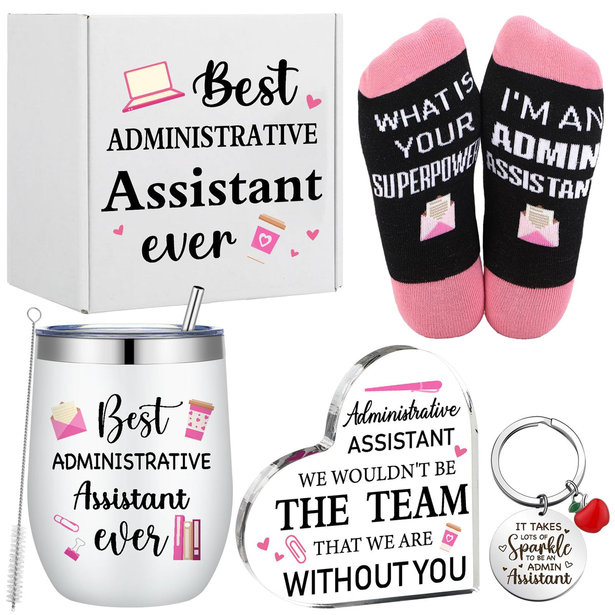 FoldTier gift box for administrative gift set, ideal presentation for thanks