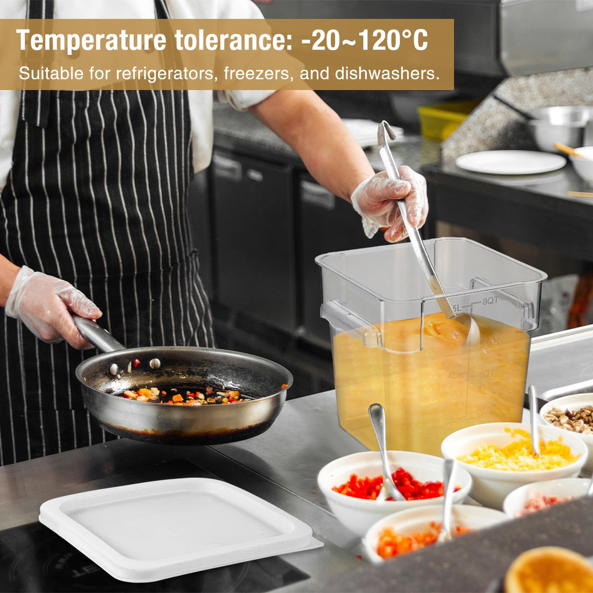 FoldTier polycarbonate container highlighting durable material