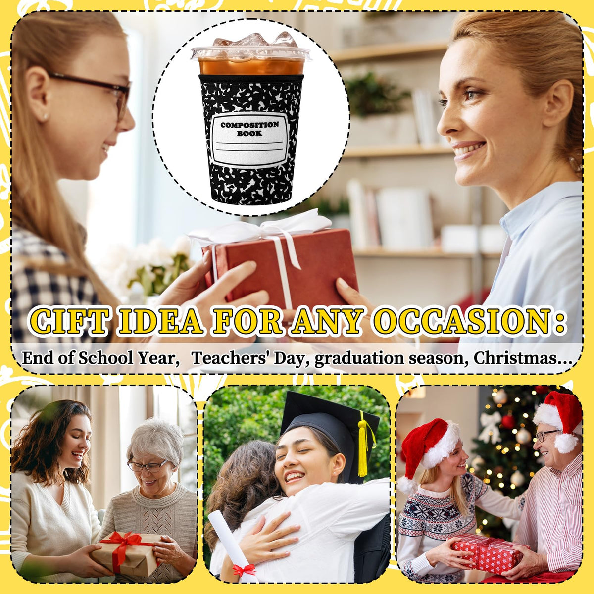 FoldTier reusable and washable sleeve for everyday use