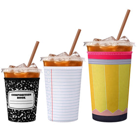 FoldTier teacher appreciation sleeve 18oz small keeps hands dry during hot or cold drinks