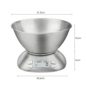 CE/ROHS certified scale with batteries included for immediate setup