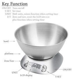 Removable 2.5L bowl shown for convenient mixing and pouring