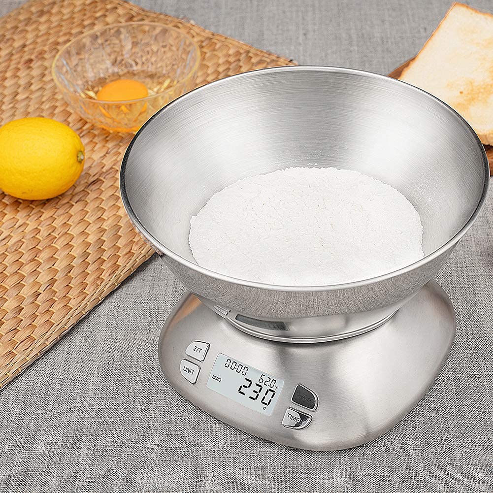 Durable stainless steel body for everyday kitchen use