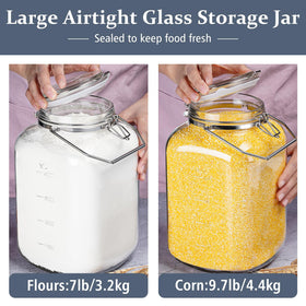 Folinstall kitchen canning jar for large capacity bulk storage and canning prep.