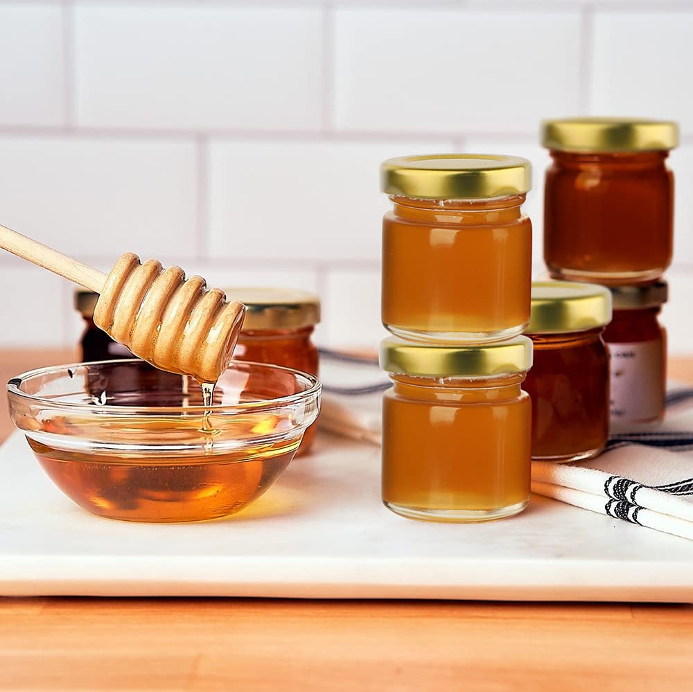 Folinstall microwave-safe small jars ready for quick reheating desserts