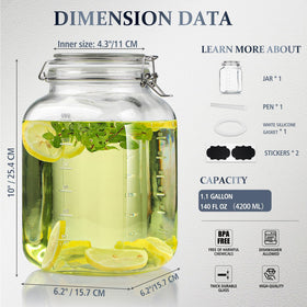 Folinstall versatile storage jar for pantry organization in daily use.