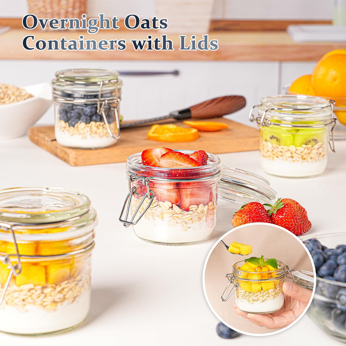 Folinstall transparent glass lets you see contents at a glance