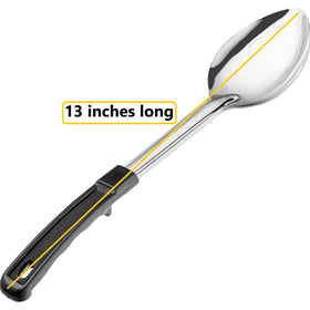 FolksField Bakelite-handle spoon with heat resistance up to 230°F for hot dishes.