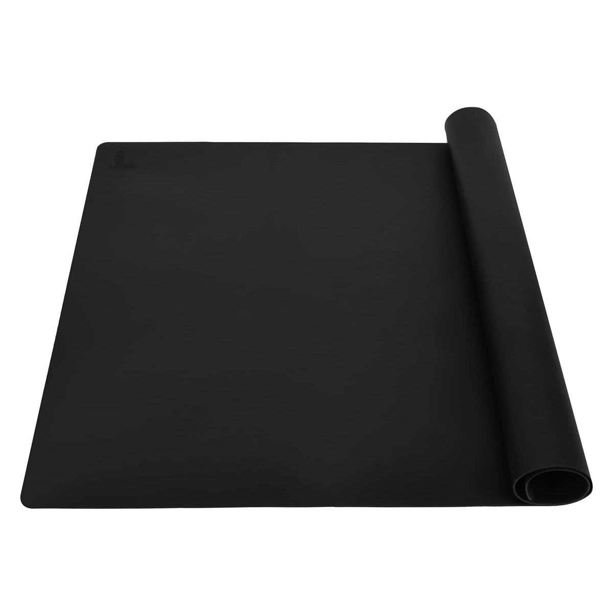 Folksy silicone counter mat large 23.4x15.6, cuttable surface for custom kitchen layouts.