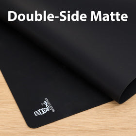 Folksy mat with non-slip surface keeps bowls steady during prep.