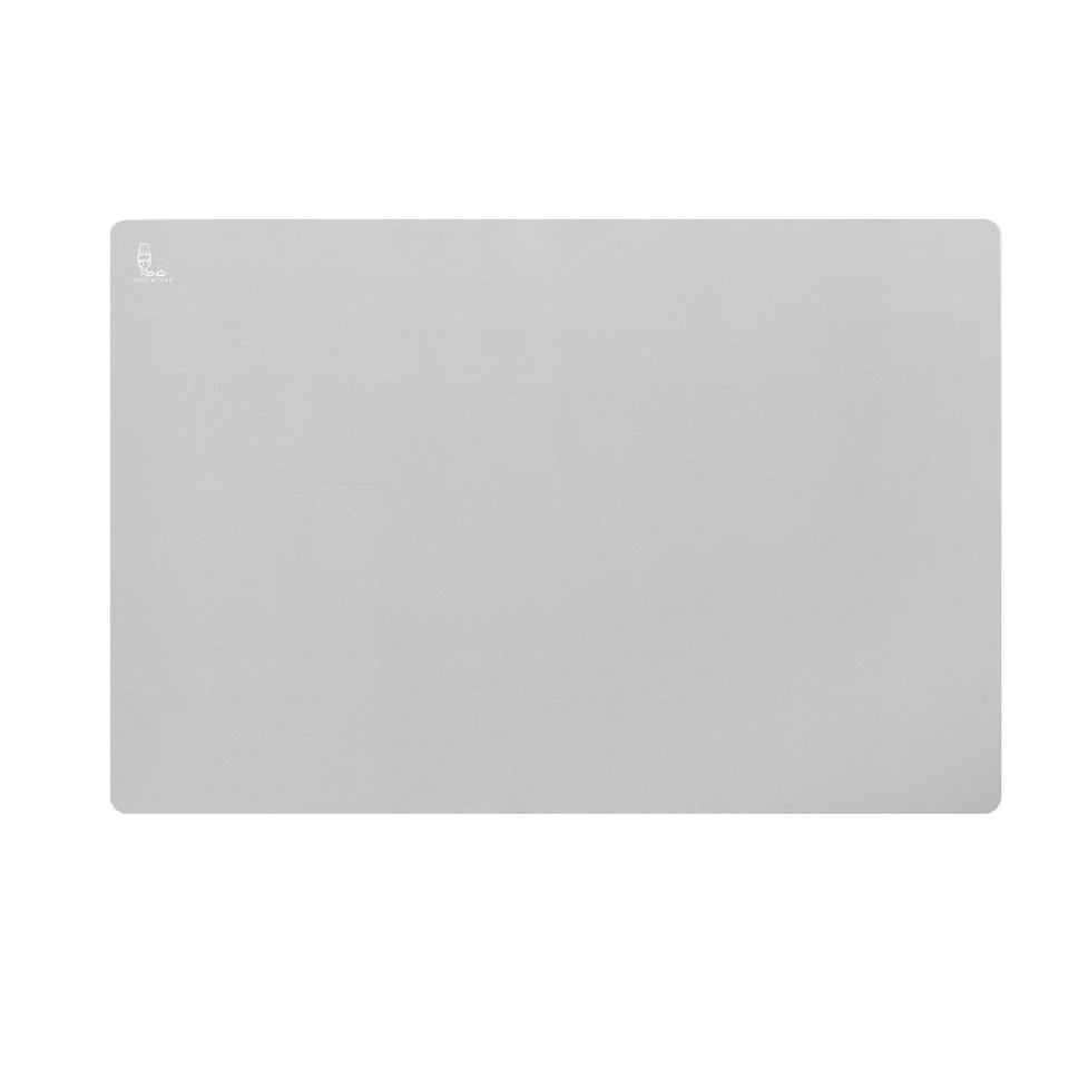 Folksy Super Kitchen baking mat on counter with a large nonstick surface for dough.