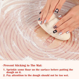 Folksy Super Kitchen silicone mat doubles as oven liner.