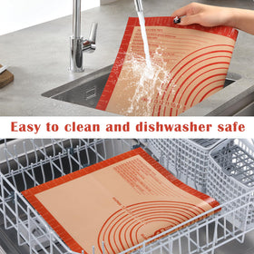 Folksy Super Kitchen mat endures -30°F to 470°F temperature range safely.