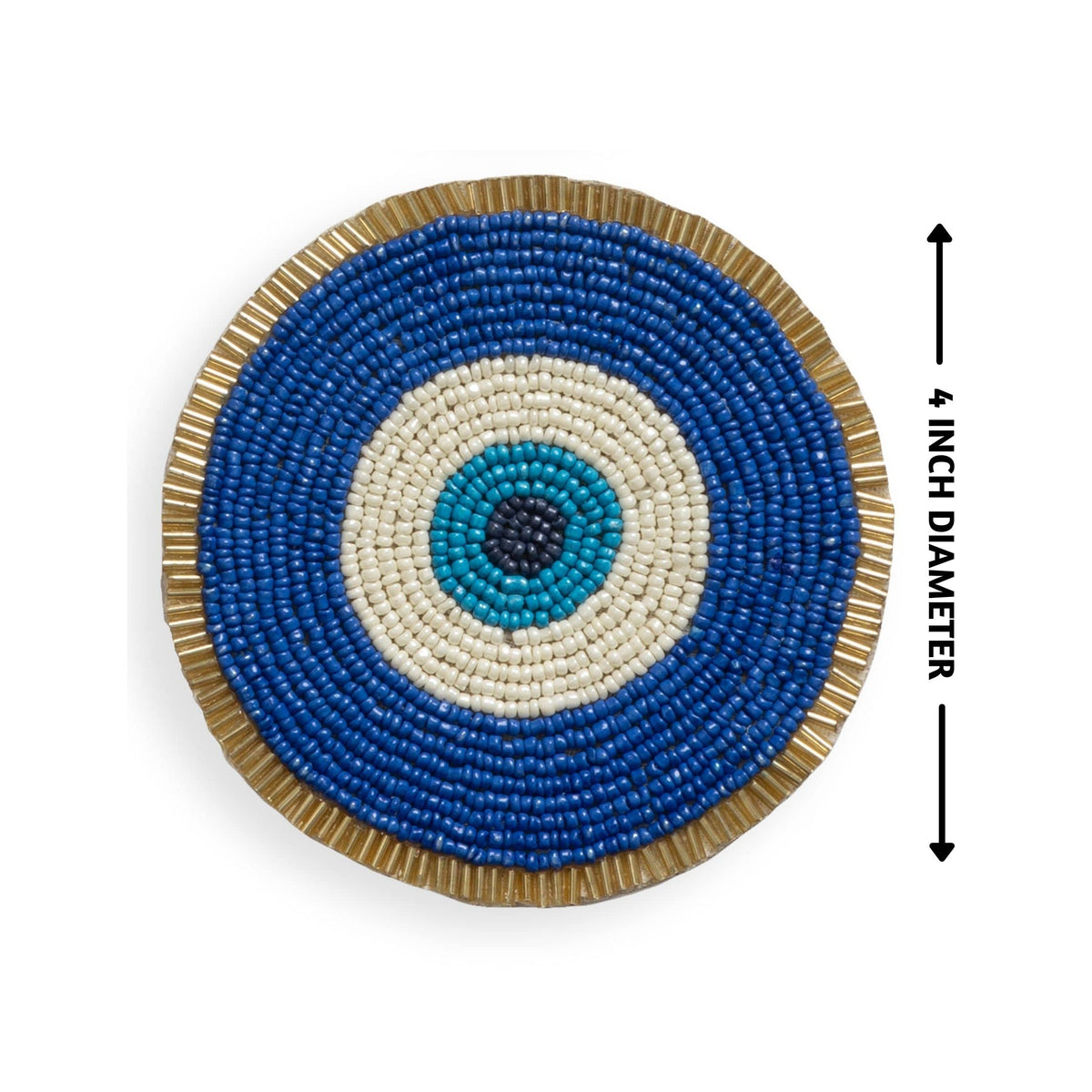 Handcrafted artisan coasters blend craft with modern home decor.