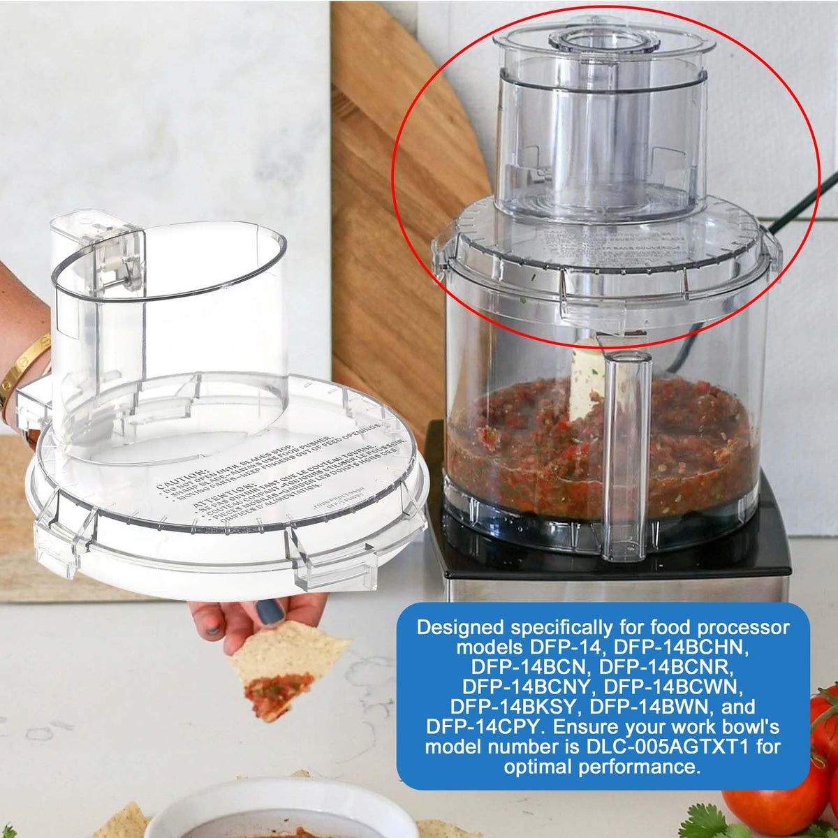 Folosem DFP-14NWBCT1 BPA-free material emphasizes food-safe containment.