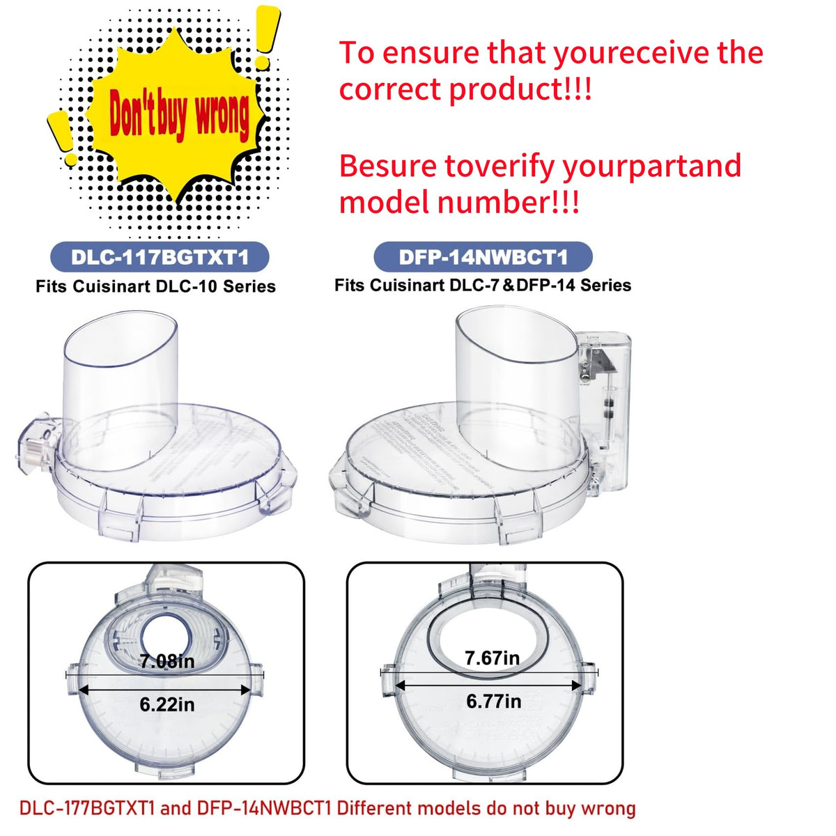 Folosem DFP-14NWBCT1 compatibility note with DLC-005AGTXT1 bowls.