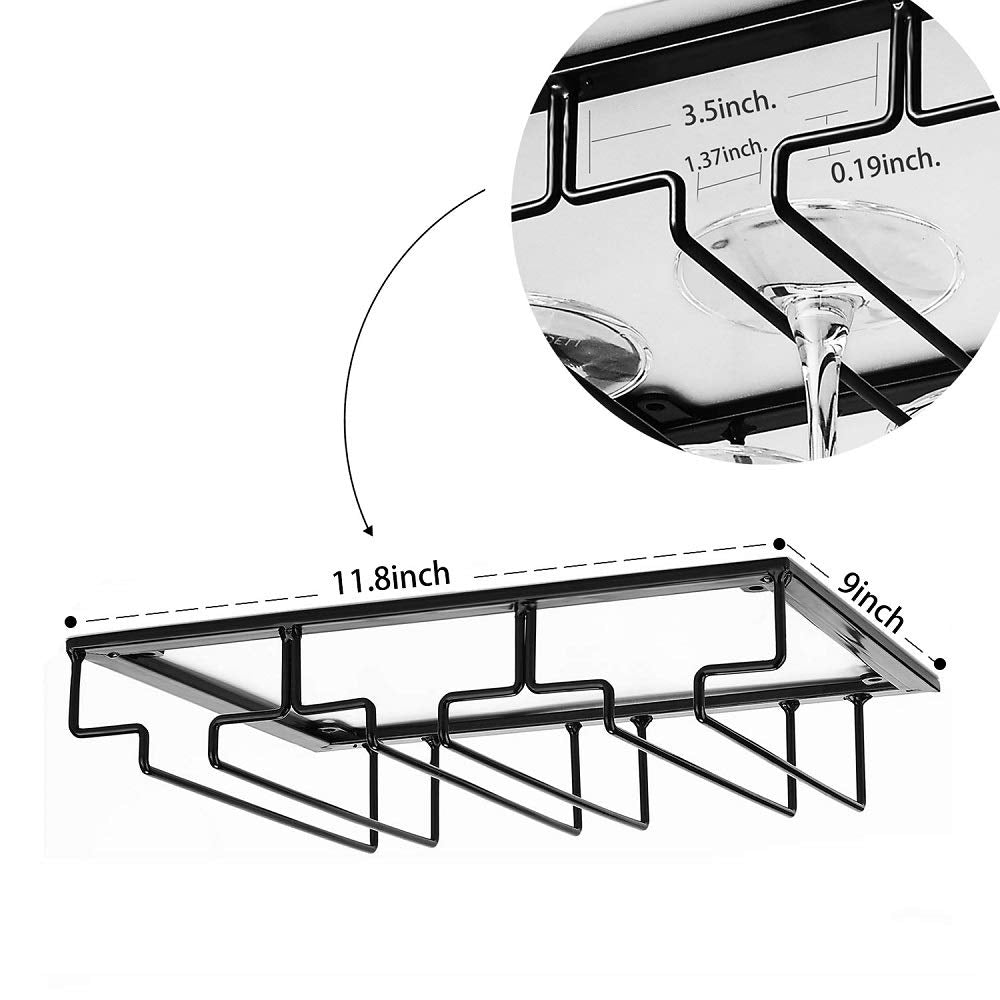 FOMANSH mounts quickly with included hardware for tool-free setup.