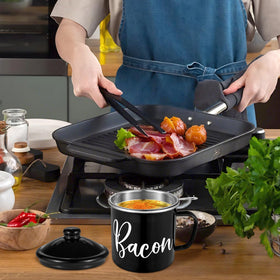 Fondpen dishwasher-safe design for convenient cleanup after cooking.