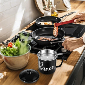Fondpen farmhouse design adds rustic charm to the kitchen.