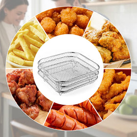 Fondpen Ninja Foodi Grill rack expands space for grilling and dehydrating.