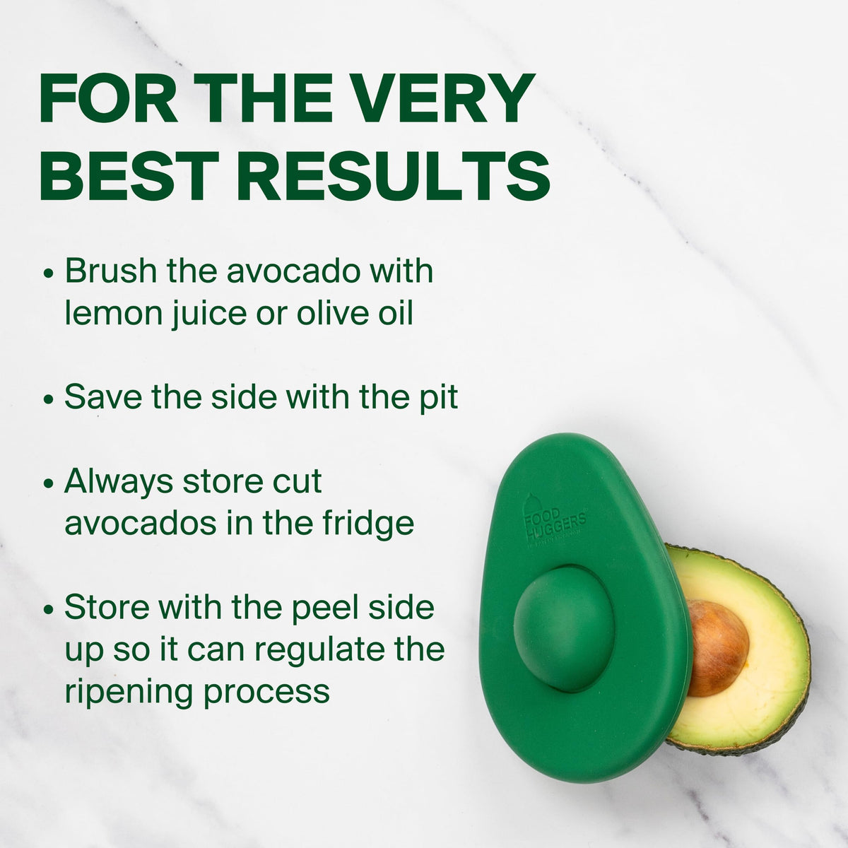 Food Huggers BPA-free silicone suitable for daily use.