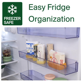 Food Huggers fridge-friendly design saves space and reduces clutter