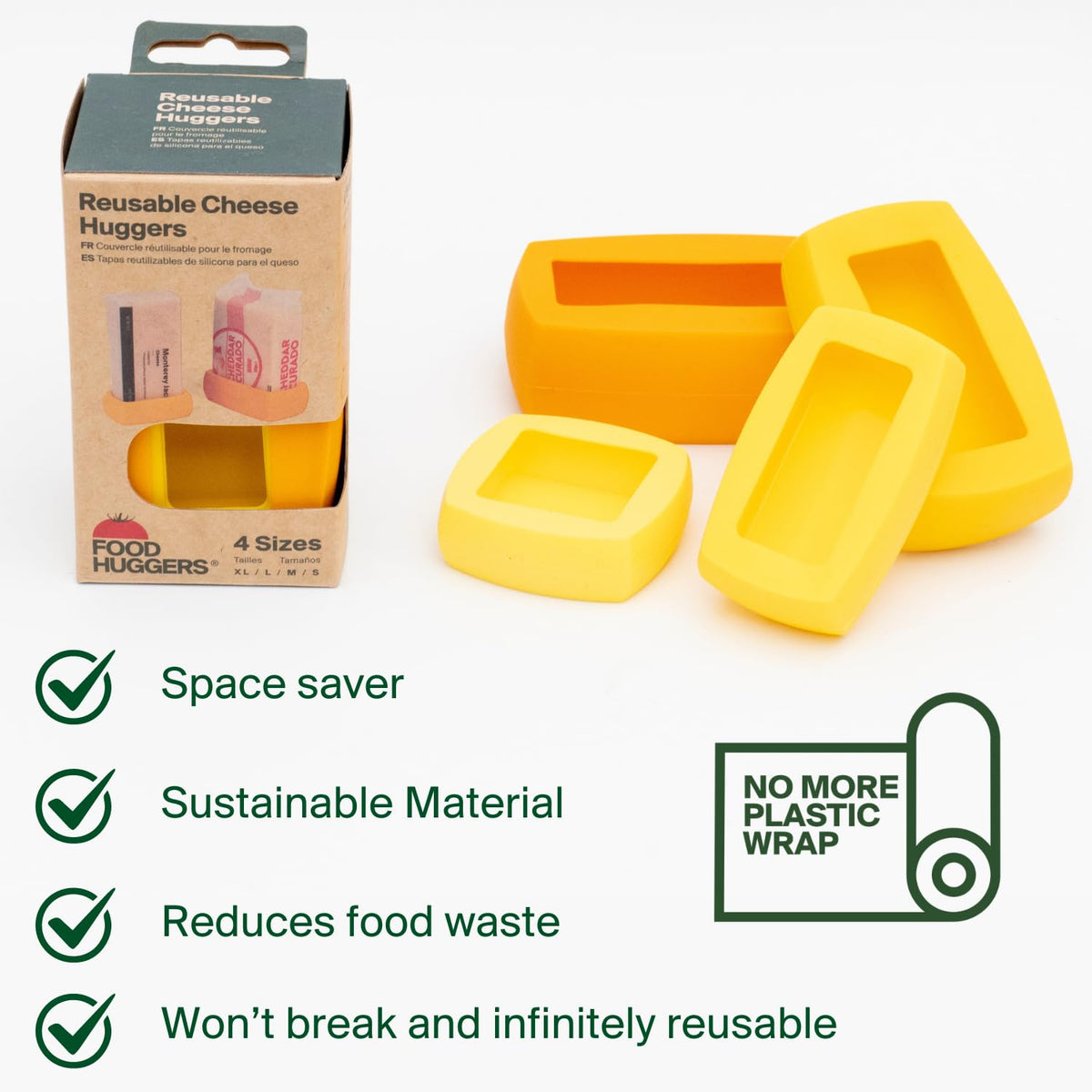 Food Huggers large hugger covers bigger cheese blocks