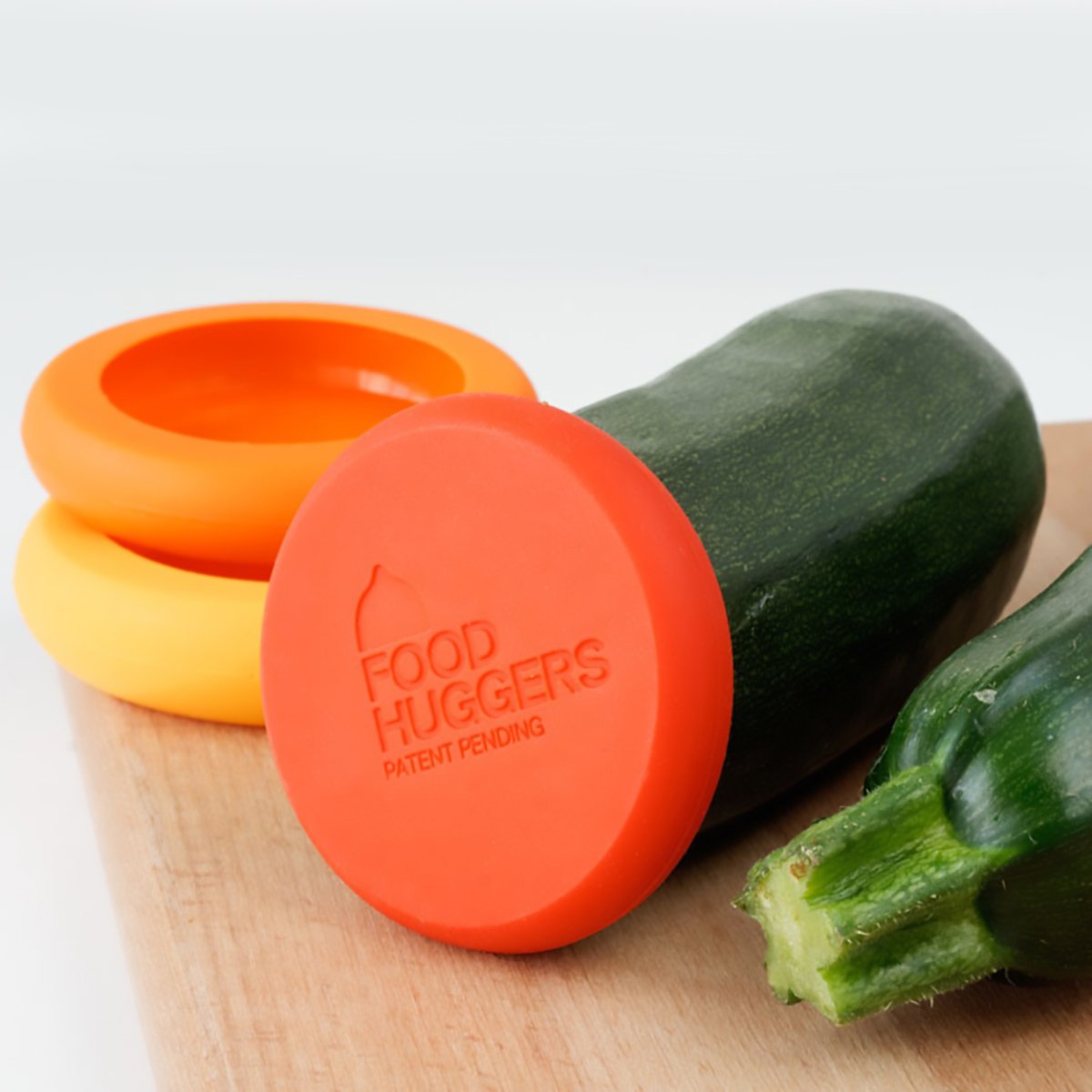 Food Huggers cheese slice saver keeps cheese fresh and odor-contained.