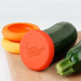 Food Huggers cheese slice saver keeps cheese fresh and odor-contained.