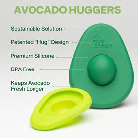 Food Huggers silicone sleeve seals pit area for freshness.