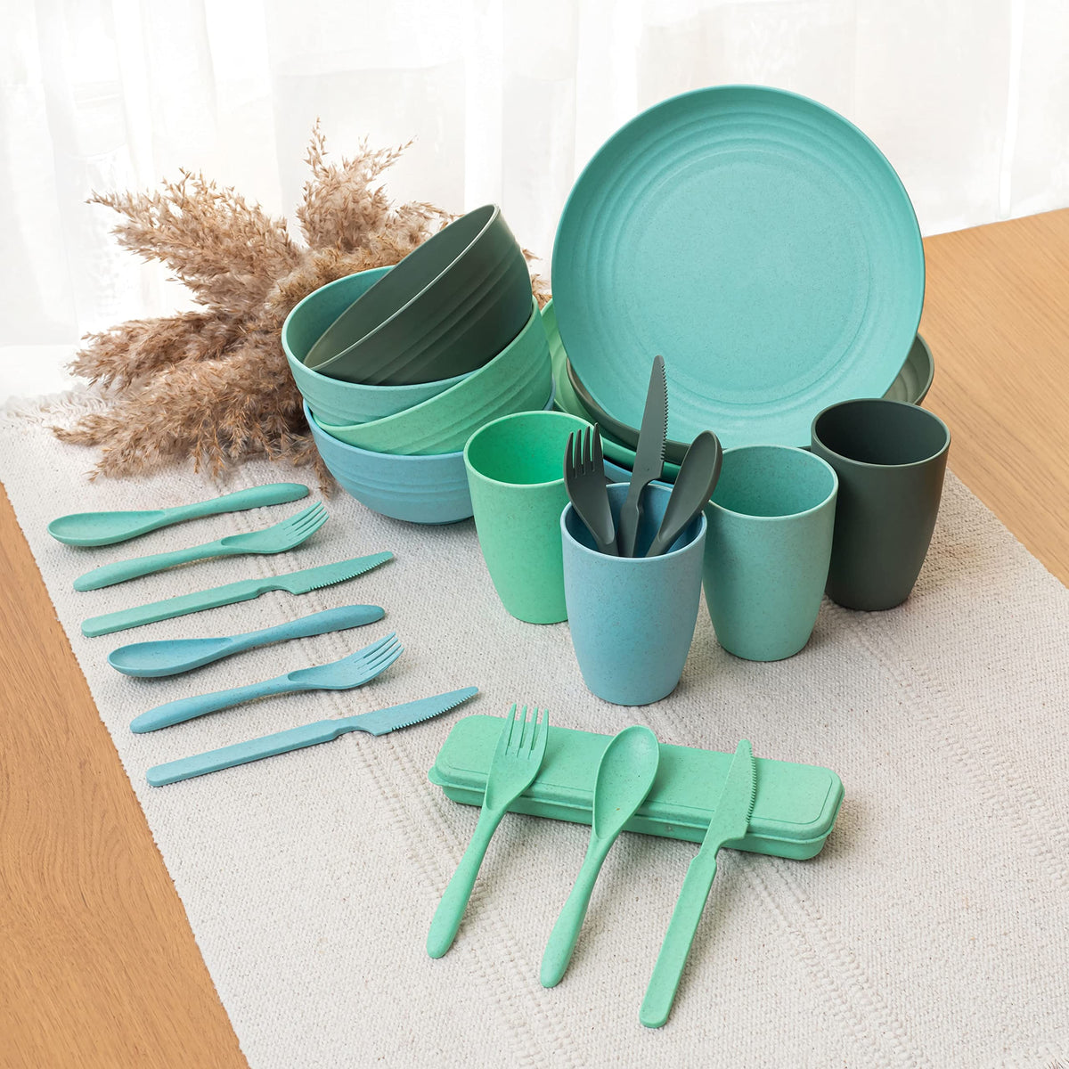 FOODLE diningware is ideal for camping, picnics, dorms, and casual entertaining.
