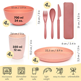 FOODLE bowls provide sturdy, unbreakable design, perfect for kids' meals and snacks
