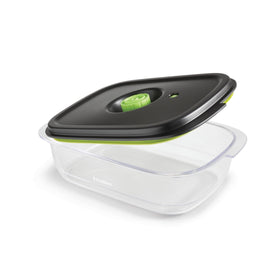FoodSaver 2116382 dishwasher-safe base enables easy reheating and cleanup.