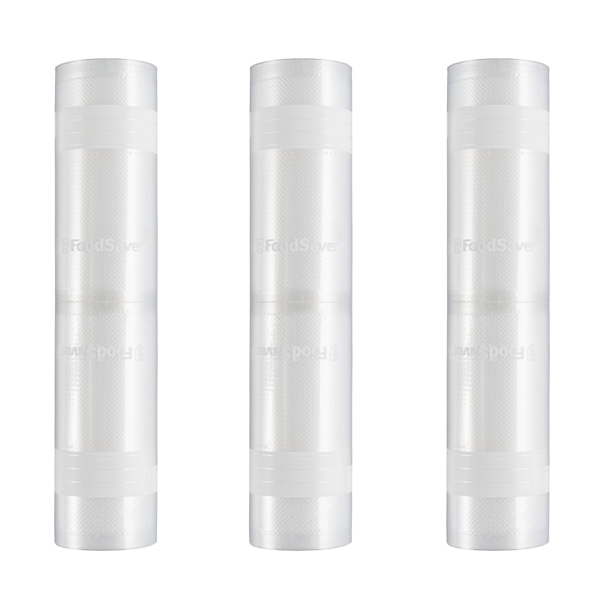 FoodSaver custom-fit rolls pack of three for versatile storage and freshness