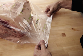 Foodsaver custom-sized rolls let you tailor bag lengths for precise portions.