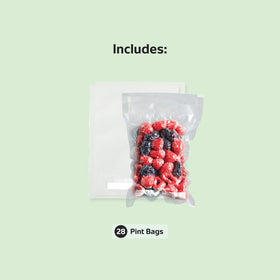 FoodSaver bags are dishwasher-safe and reusable after washing.
