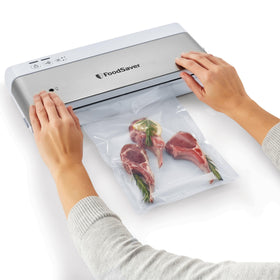 FoodSaver rolls safe for freezer, fridge, microwave, and boil