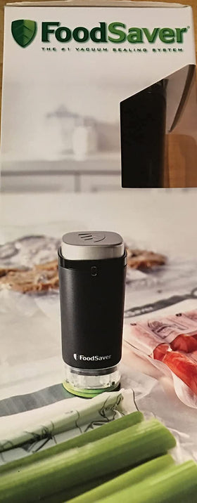 FoodSaver FS1120 charging cord powers the sealer for quick tops-ups.