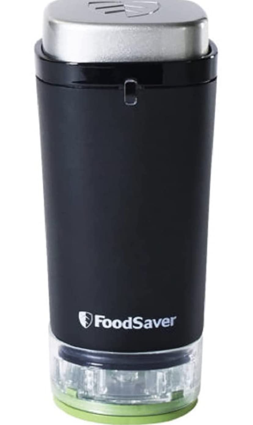 FoodSaver FS1120 seals containers to extend freshness of ingredients.